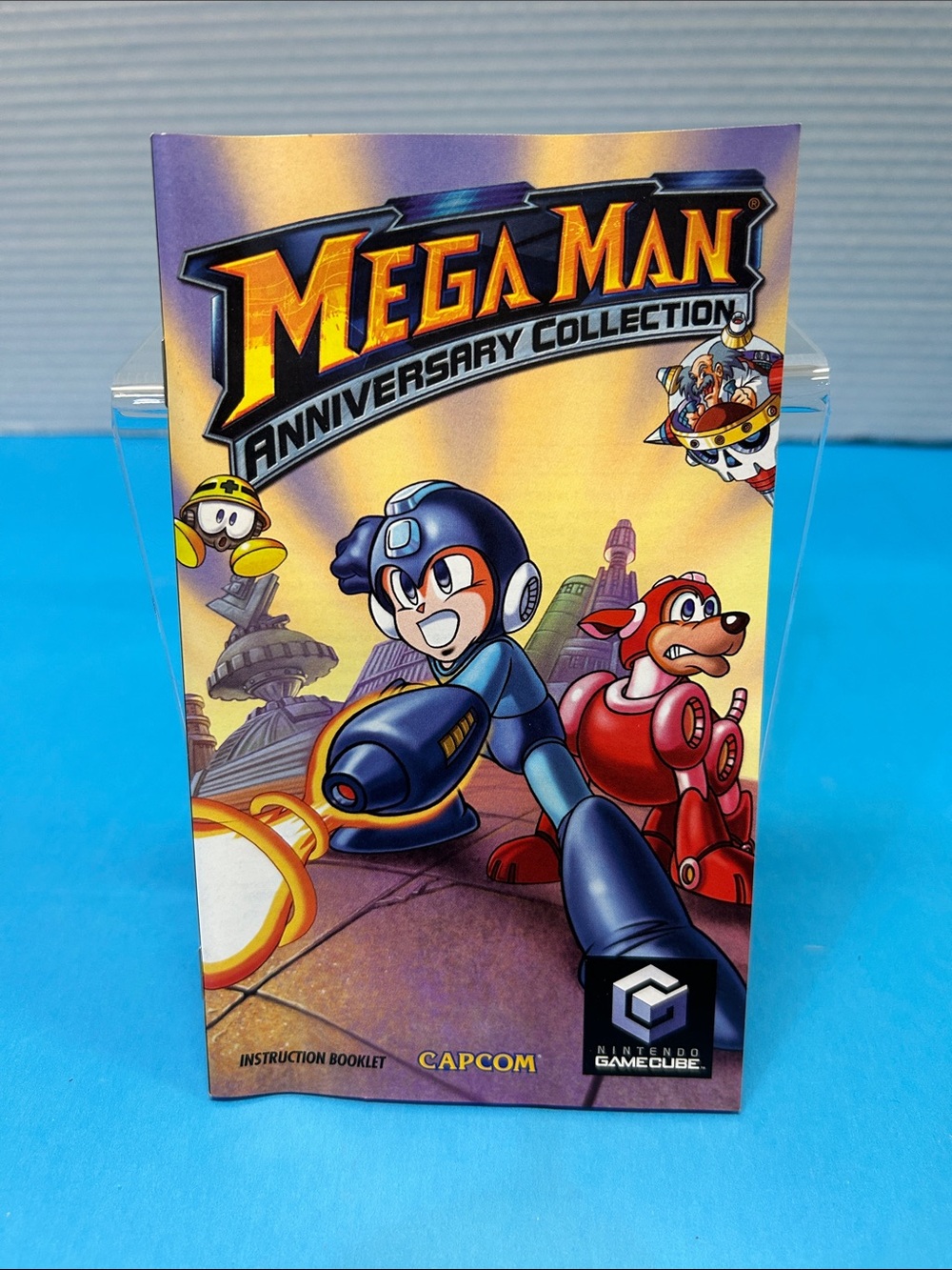 Mega Man Anniversary Collection - Nintendo GameCube CASE & INSTRUCTIONS ONLY - Picture 4 of 4